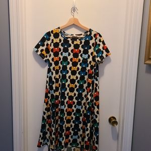 Like New Disney Minnie Mouse LuLaRoe Carly XS